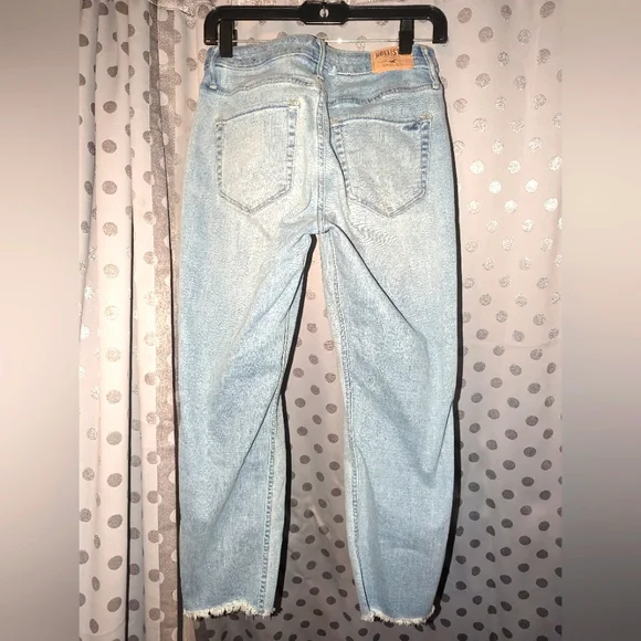 Hollister Boyfriend High-Rise Jeans 👖 3 w 26 - Picture 3 of 12